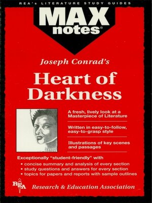 cover image of Heart of Darkness (MAXNotes Literature Guides)